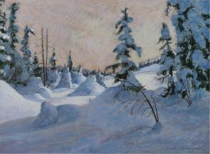 Horace Champagne: CHRISTMAS FEELINGS, DEEP SNOW, SILENCE AT SUNSET
