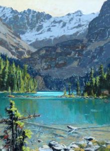 Horace Champagne: PEACE AND TRANQUILITY ON LAKE O’HARA