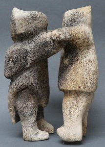 Unidentified Inuit Artist: TWO INUK