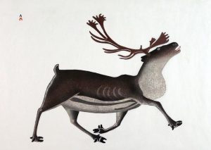 Kananginak Pootoogook: MAJESTIC CARIBOU