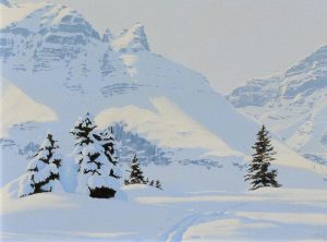 Ted Raftery: WINTER MORNING NEAR HOWSE PASS