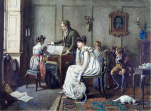 George Goodwin Kilburne: THE LOVE SONG
