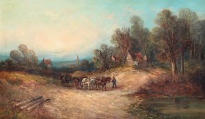Continental School: HAYING CART ON THE PATH