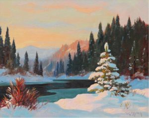 Roland Gissing: WINTER SUNSET