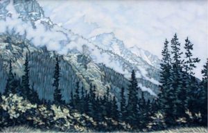 Deborah Lougheed Sinclair: EARLY SNOW, SELKIRK RANGE