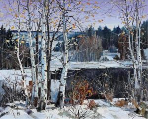 Tinyan (Chan): LATE AUTUMN LANDSCAPE