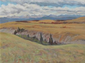 John Davenall Turner: ABOVE JUMPINGPOUND CREEK
