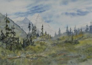 Errol Brimacombe: MT. ASSINIBOINE (MATTERHORN OF THE ROCKIES)