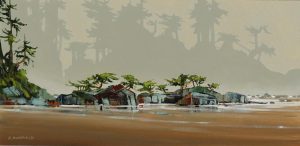 Allan Dunfield: AS THE MIST LIFTS (WEST COAST OF VANCOUVER ISLAND)