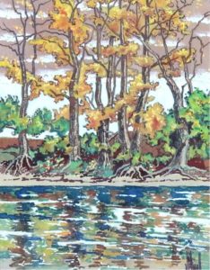 James McLaren (Jim) Nicoll: AUTUMN ALONG THE RIVER