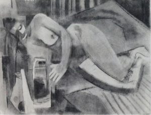 James Stanford (Stan) Perrott: RECLINING NUDE