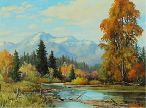 Duncan Mackinnon Crockford: AUTUMN NEAR GOLDEN