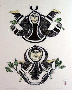 Eegyvudluk Pootoogook: GATHERING SPRING PLANTS