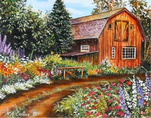 Marnie A. Collins: SUNLIT BARN