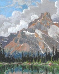 Horace Champagne: BILLOWING CLOUDS, CATHEDRAL MTN, LAKE O’HARA, B.C.
