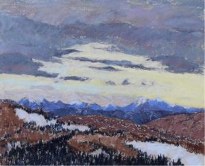 Horace Champagne: APPROACHING WARM FRONT, TURNER VALLEY