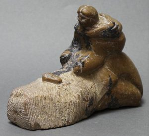Unidentified Inuit Artist: INUK WORKING