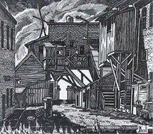 James McLaren (Jim) Nicoll: CHINESE COURTYARD