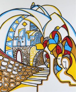Daphne Odjig: SPIRIT OF JERUSALEM