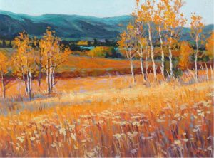 Susan Woolgar: AUTUMN LANDSCAPE, FOOTHILLS