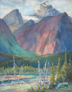 John Gordon Sinclair: MT. FRYATT FROM RANGER CREEK