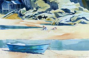 Bruce Cryer: BOOMBOAT, BURRARD INLET