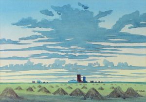 Robert Newton Hurley: STOOKS AND SETTING SUN