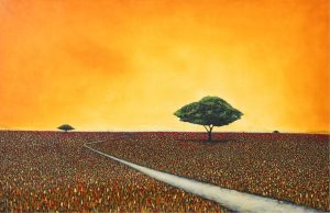 Patrick St. Germain: TREES IN AN AUSTERE LANDSCAPE