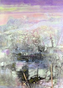 Tony Allison: ABSTRACT MOUNTAIN LANDSCAPE