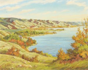 Ernest Luthi: SEPTEMBER ON CROOKED LAKE