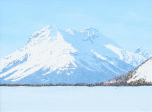Ted Raftery: MT. MORRISON & MT. TURNER FROM SPRAY LAKE