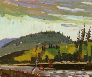Arthur George Lloy: FALL LAKE AND HILLS