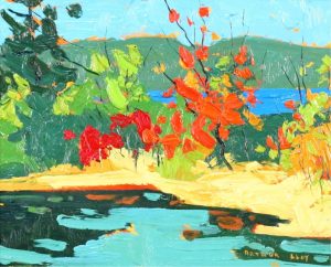 Arthur George Lloy: SEPTEMBER LAKE SHORE