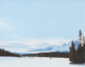 Ted Raftery: EVENING SKY, KANANASKIS VALLEY