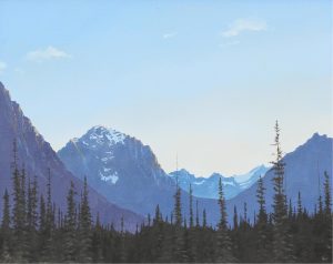 Ted Raftery: EVENING LIGHT, TONQUIN VALLEY