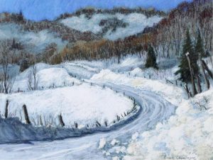 Horace Champagne: WINTER ROAD ST-SIXTE