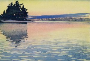 Walter Joseph Phillips: WHITEFISH BAY, LAKE OF THE WOODS