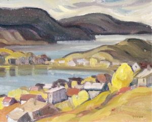 Henry George Glyde: LOOKING NORTH FROM OYAMA, B.C.