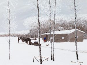 Allen Sapp: VISITING HER OLDER SISTER