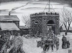Henry Eric Bergman: THE OLD GATE