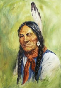 Don Frache: BULL TAIL, BLOOD INDIAN