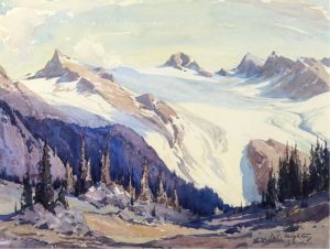 Alfred Crocker Leighton: YOHO GLACIER