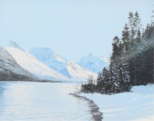 Ted Raftery: OCTOBER SNOW, SPRAY LAKE