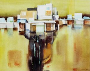 Herbert Franklin (Frank) Palmer: WATER FRONT, MAJORCA