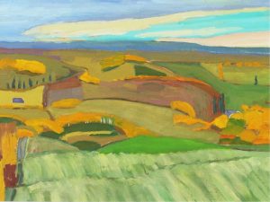 Mary Kerr: FOOTHILLS WITH OATS