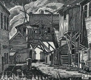 James McLaren (Jim) Nicoll: CHINESE COURTYARD