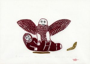 Davidialk Alasua Amittu: AN ESKIMO TAKEN BY AN OWL