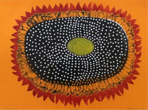 Ghitta Caiserman-Roth: SUNFLOWER 3 VARIATION 1