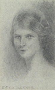 Frederick Sproston Challener: PORTRAIT OF A YOUNG WOMAN