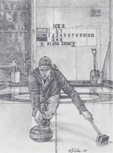Patrick Douglass Cox: THE FINAL TOUCH (study)